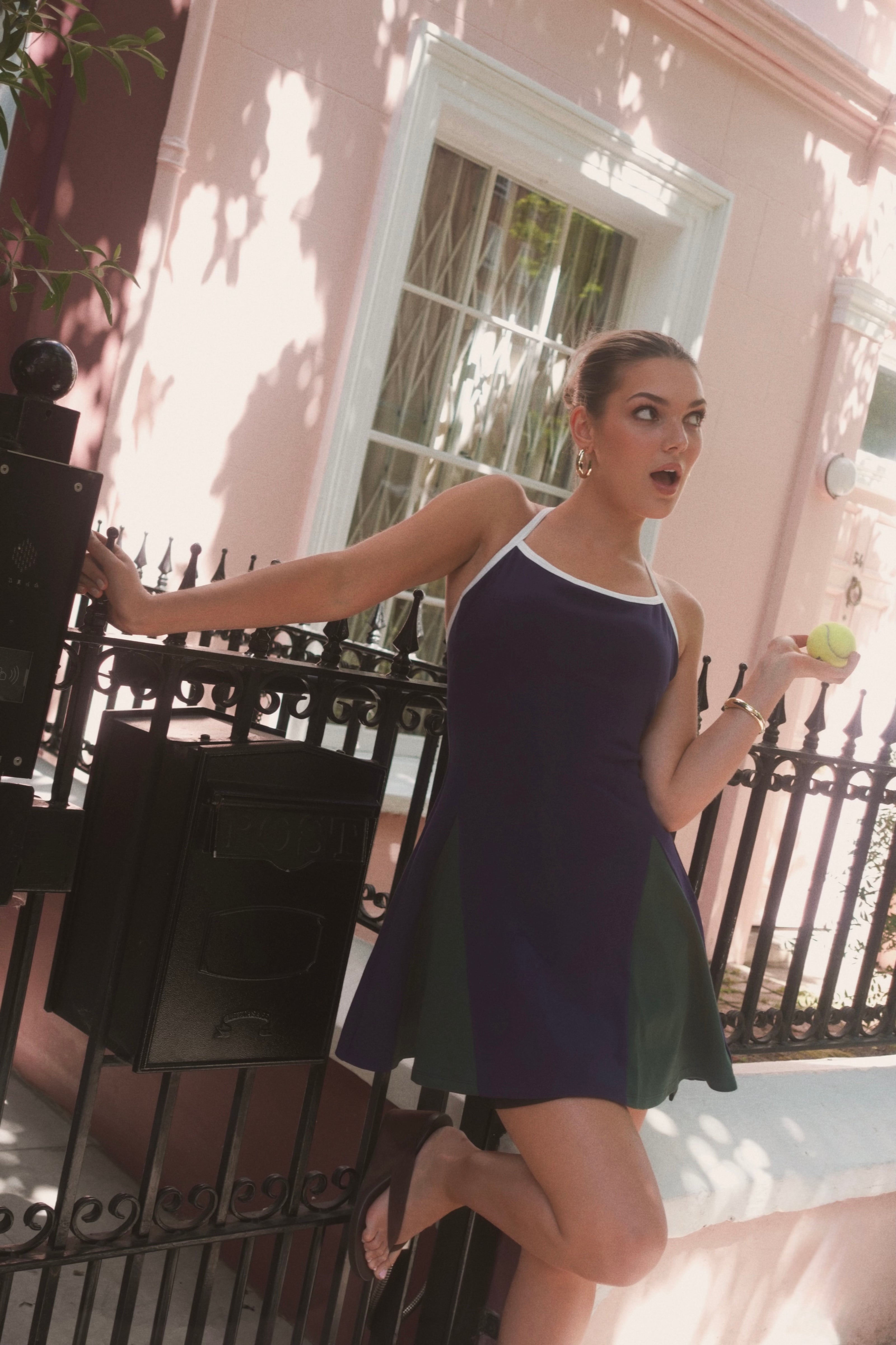 Got Your Back Organic cotton Tennis Dress