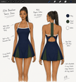 Got Your Back Organic cotton Tennis Dress