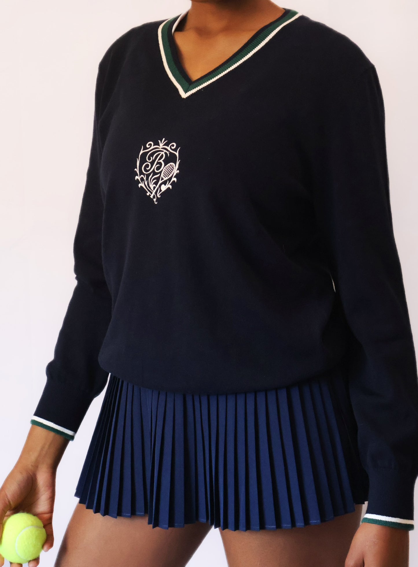 Deuce navy sweater