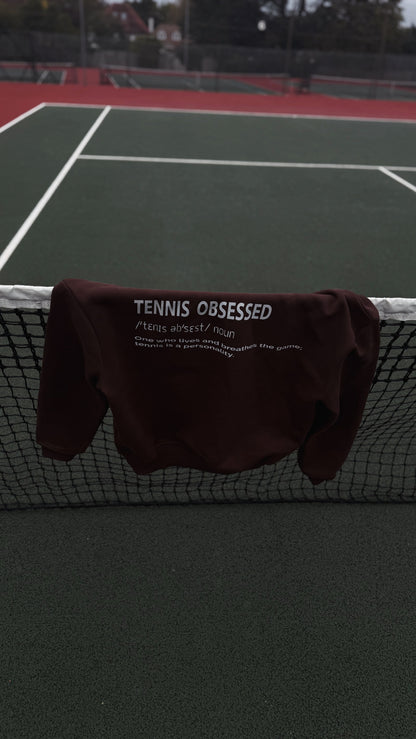 Tennis Obsessed Hoodie(Unisex)