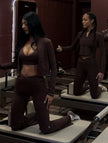 Cocoa Flare Studio Pants