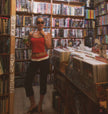 Record Store Organic Cotton Capri leggings
